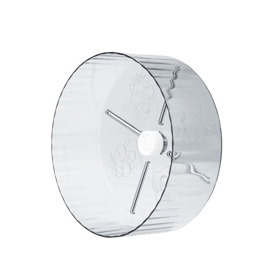 Silent Hamster Exercise Wheel - Transparent Plastic 24cm