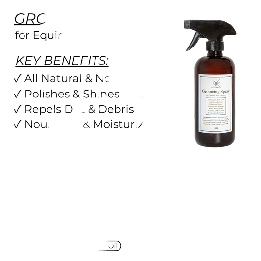 The Hoof & Paw Co. Grooming Spray for Dogs & Horses - Vanilla Coconut