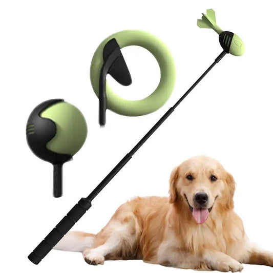 Retractable Dog Ball Launcher - 23.6" Carbon Fiber Throwing Pole