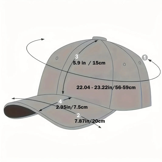 Wearing sunglasses, a golden retriever printed baseball cap, a gift for dog lovers with multiple colors to choose from