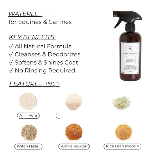 The Hoof & Paw Co. Waterless Shampoo Spray - Vanilla Coconut