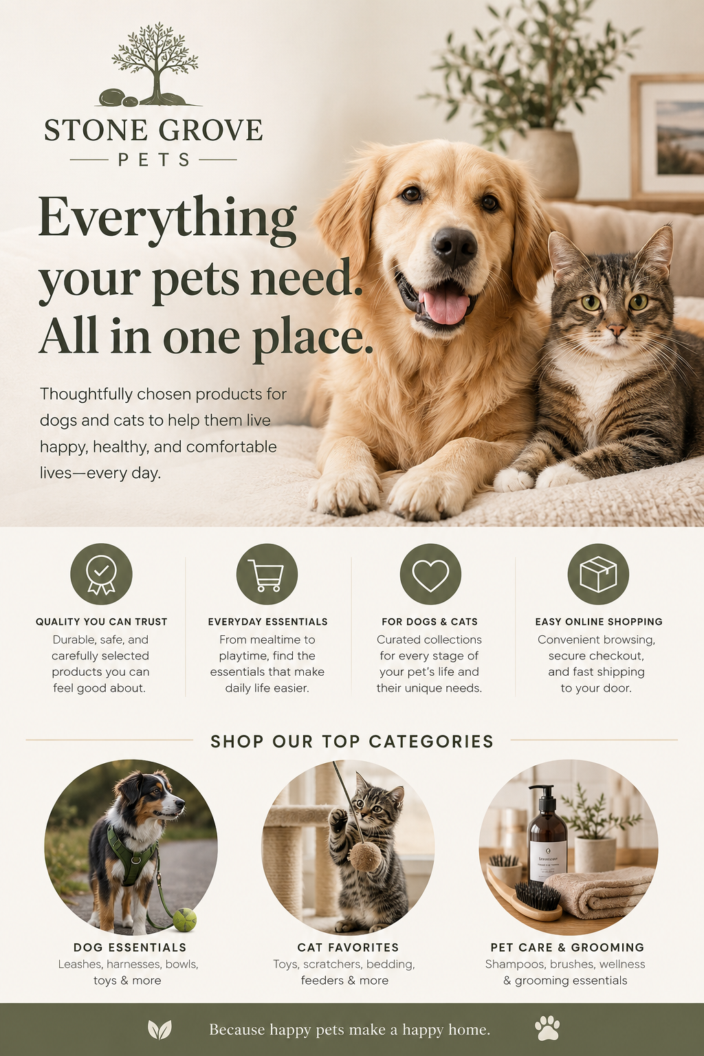 Thoughtfully Chosen Products for Pets and the People Who Love Them