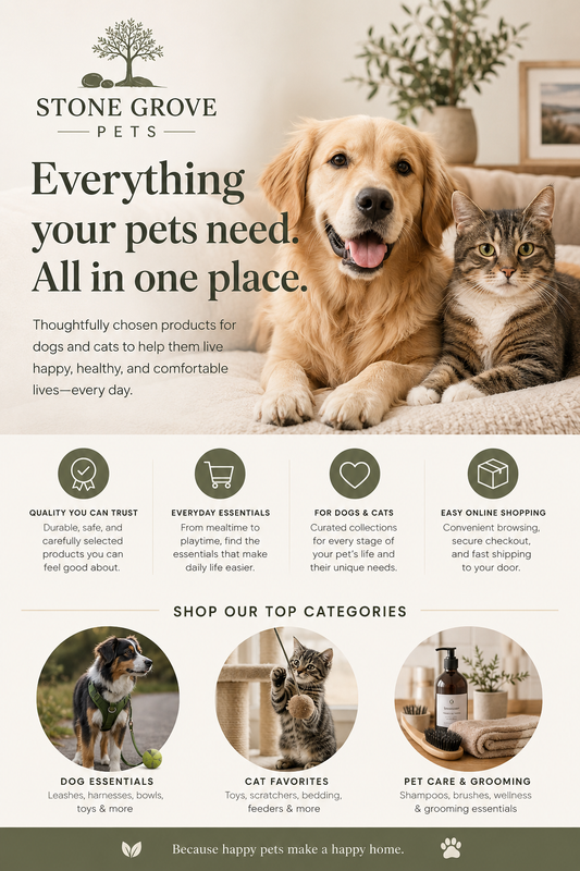 Thoughtfully Chosen Products for Pets and the People Who Love Them