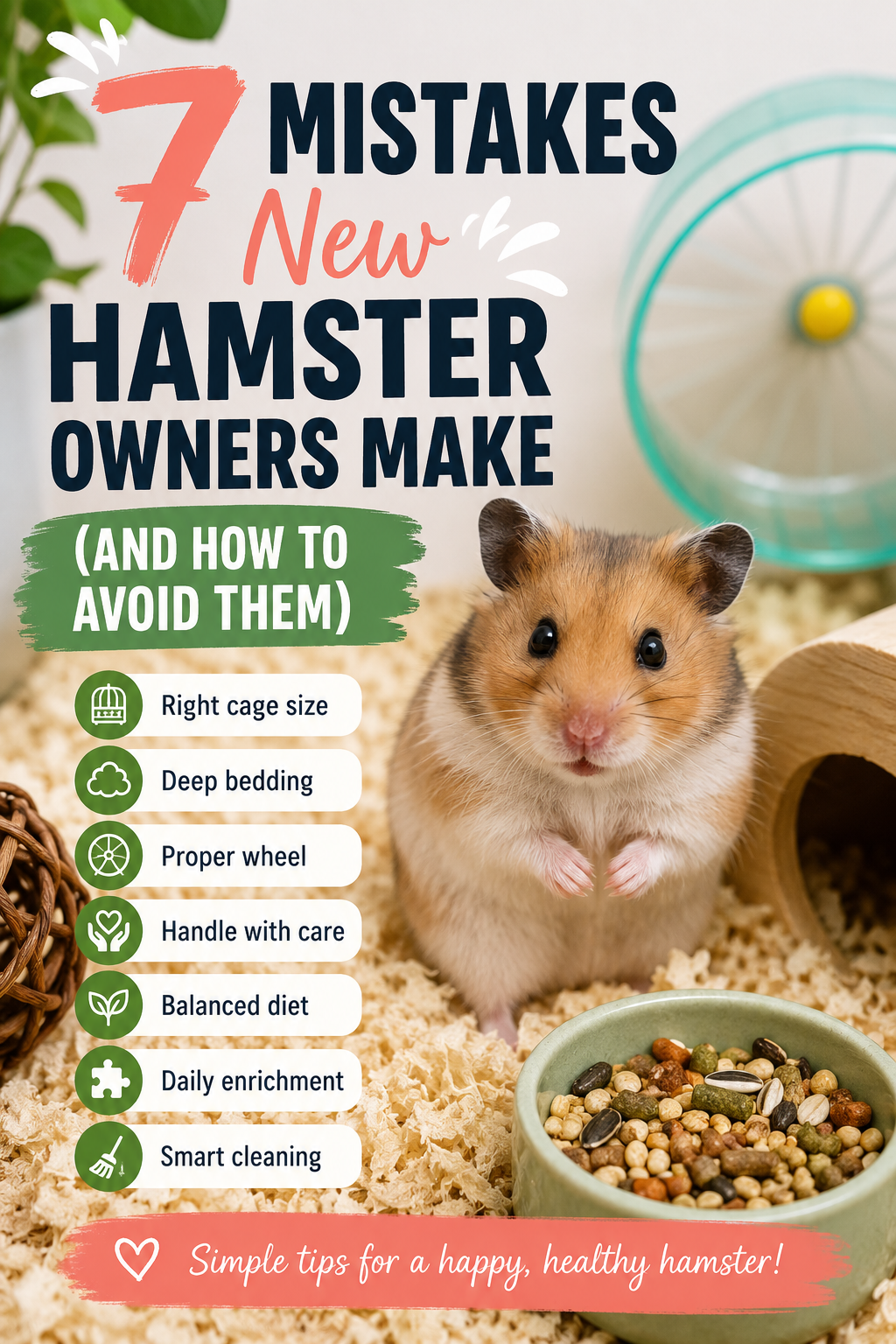 7 Mistakes New Hamster Owners Make