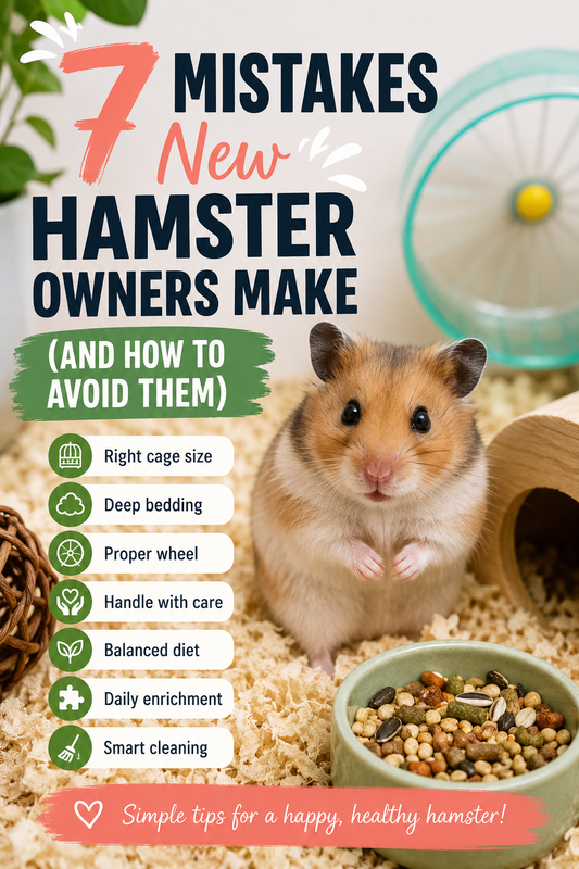 7 Mistakes New Hamster Owners Make
