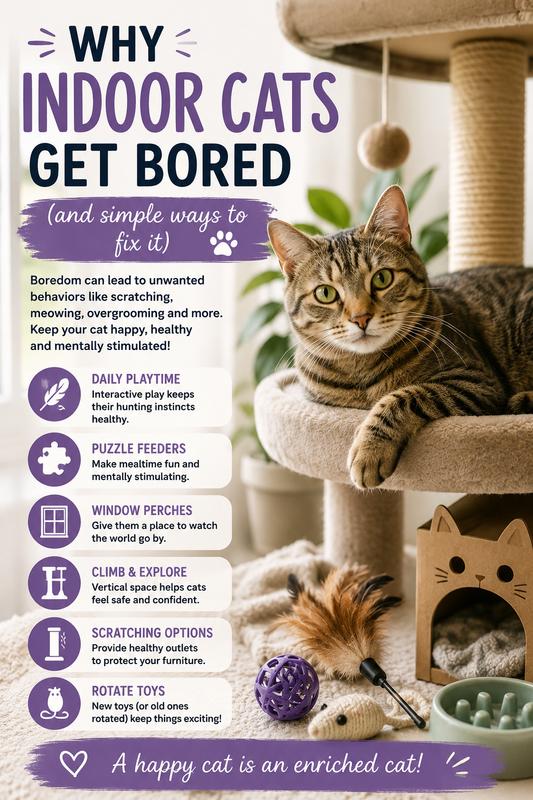 Why Indoor Cats Get Bored and How to Fix It