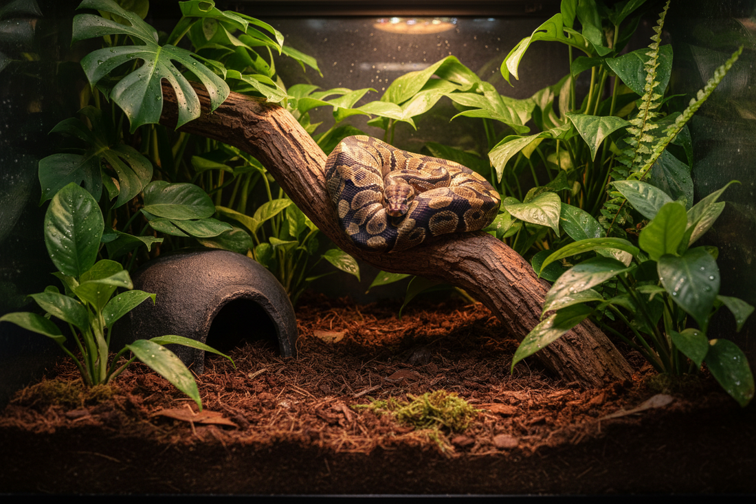Ball Python Enclosure Ideas: How to Build a Calm, Secure Habitat Your Snake Will Actually Use