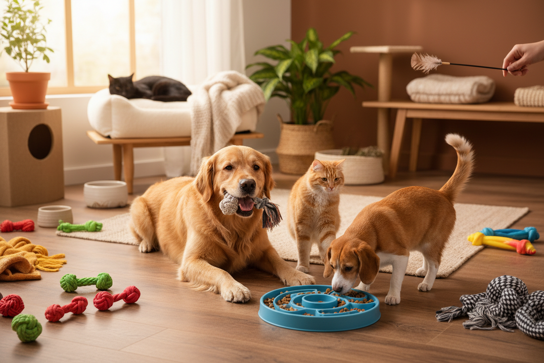 Best Pet Products for Bored Dogs and Cats: Enrichment, Comfort, and Everyday Fun