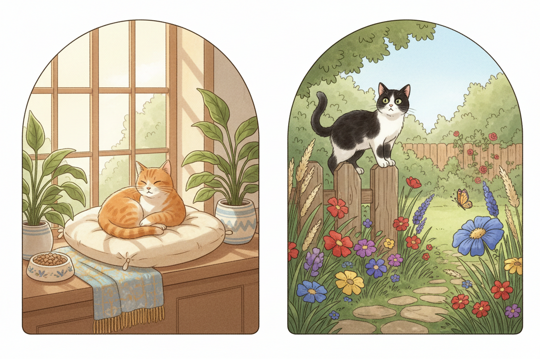 Indoor Cats vs Outdoor Cats — Which Lifestyle Is Better?