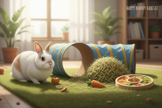 Rabbit Enrichment Ideas: Easy Ways to Keep Indoor Rabbits Happy and Active