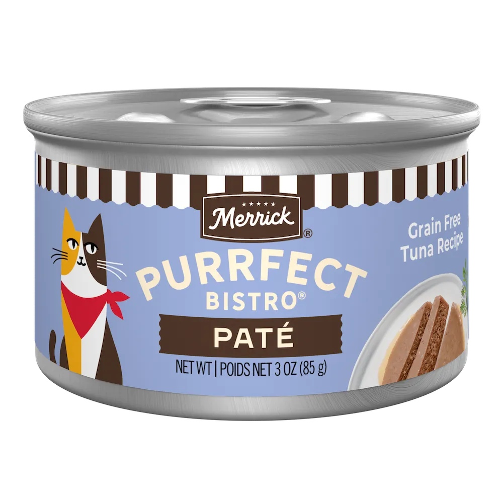 Merrick Purrfect Bistro Grain Free Adult Tuna Pate Cat Food