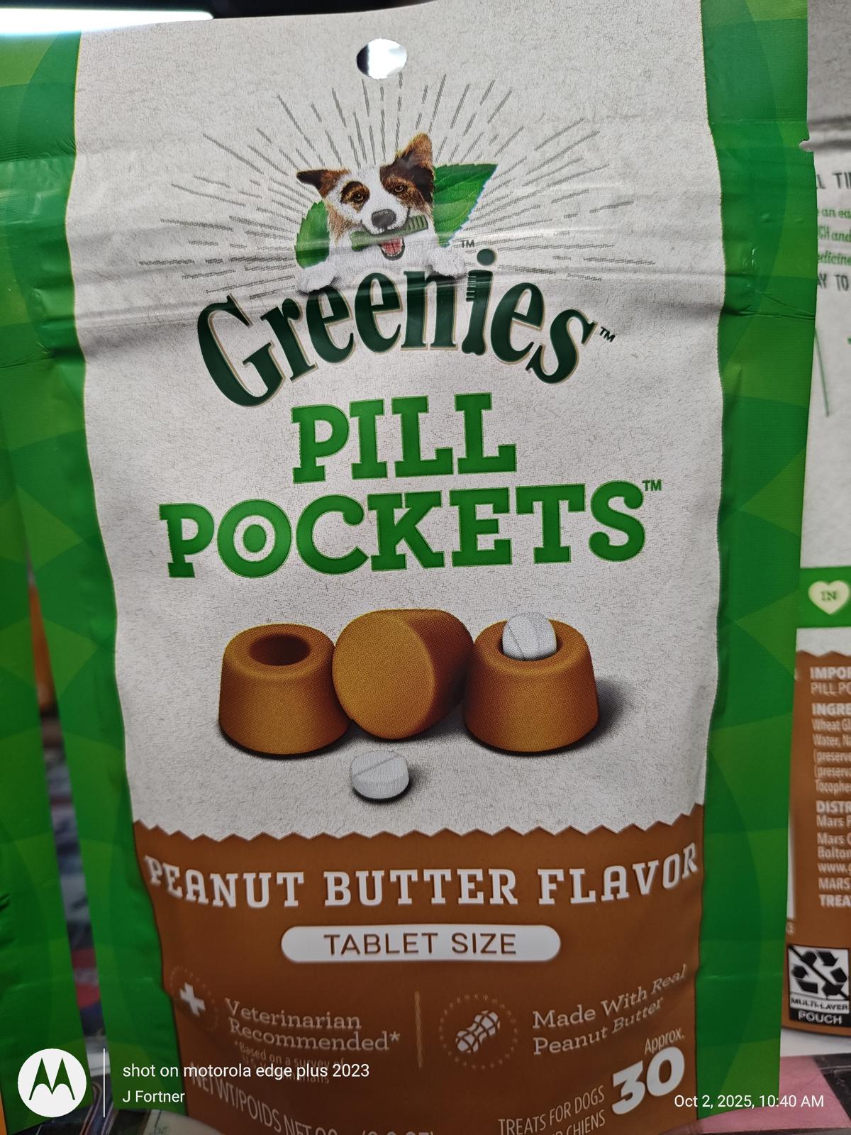 Hide a Tablet Pet Treats  for Dogs , 30 Count (Pack of 1), Peanut ButterFlavor