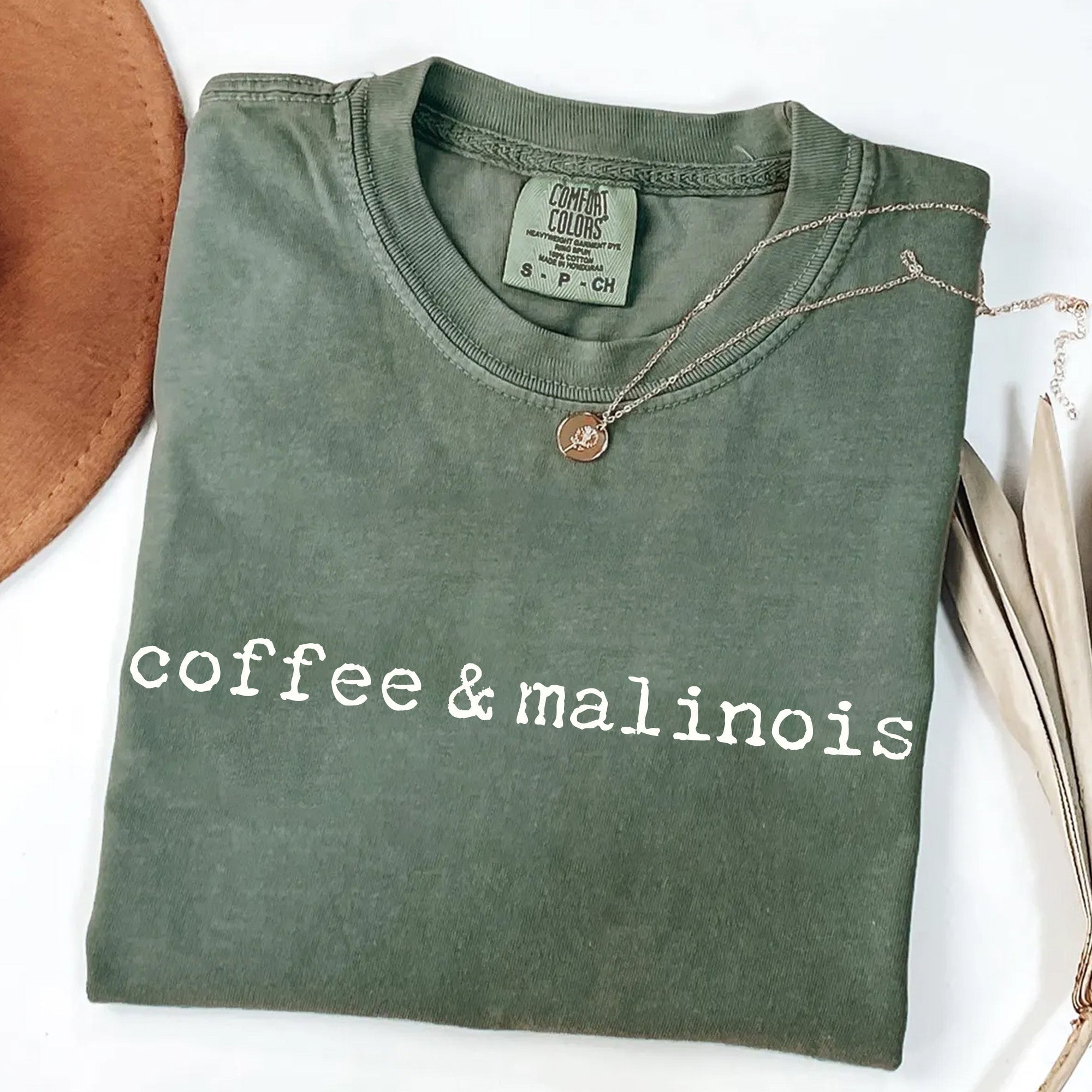 Coffee & Malinois T-Shirt