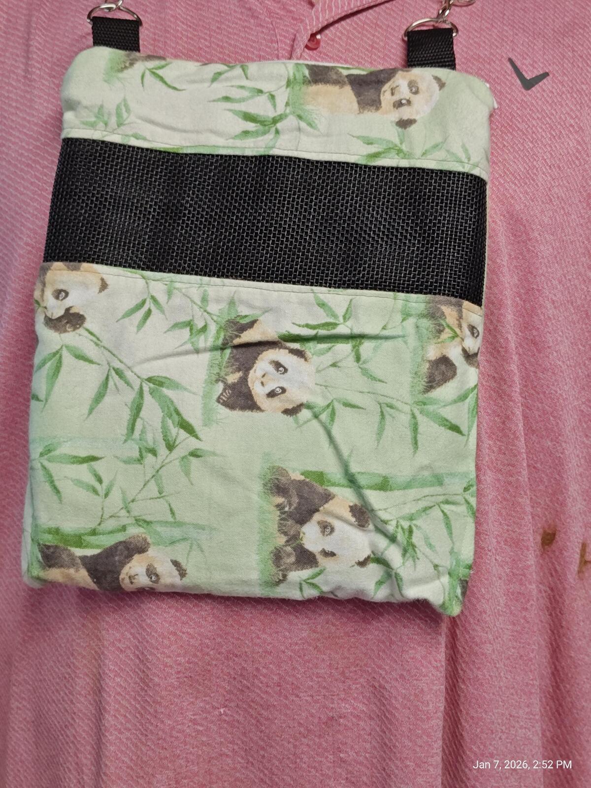 Bonding bags with Mesh, Zipper & Adjustable Strap Machine Washable