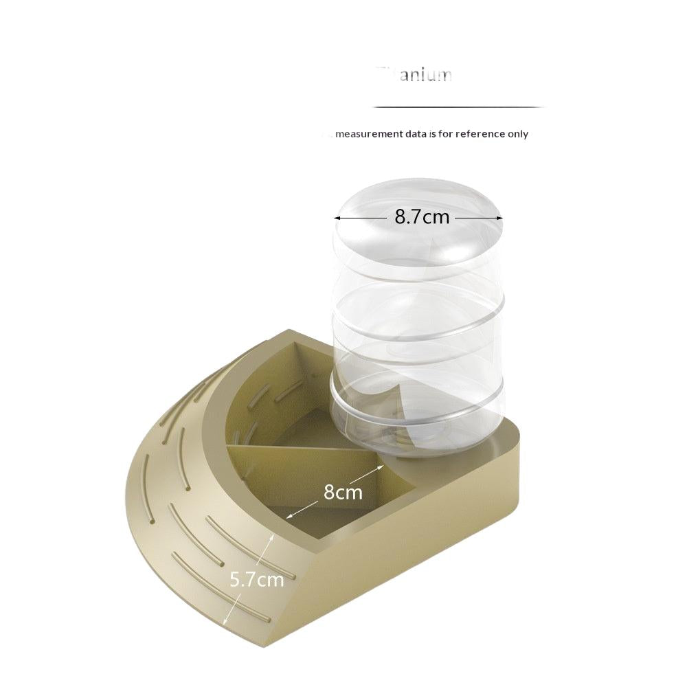 Multi-functional Plastic Reptile Food and Water Bowl