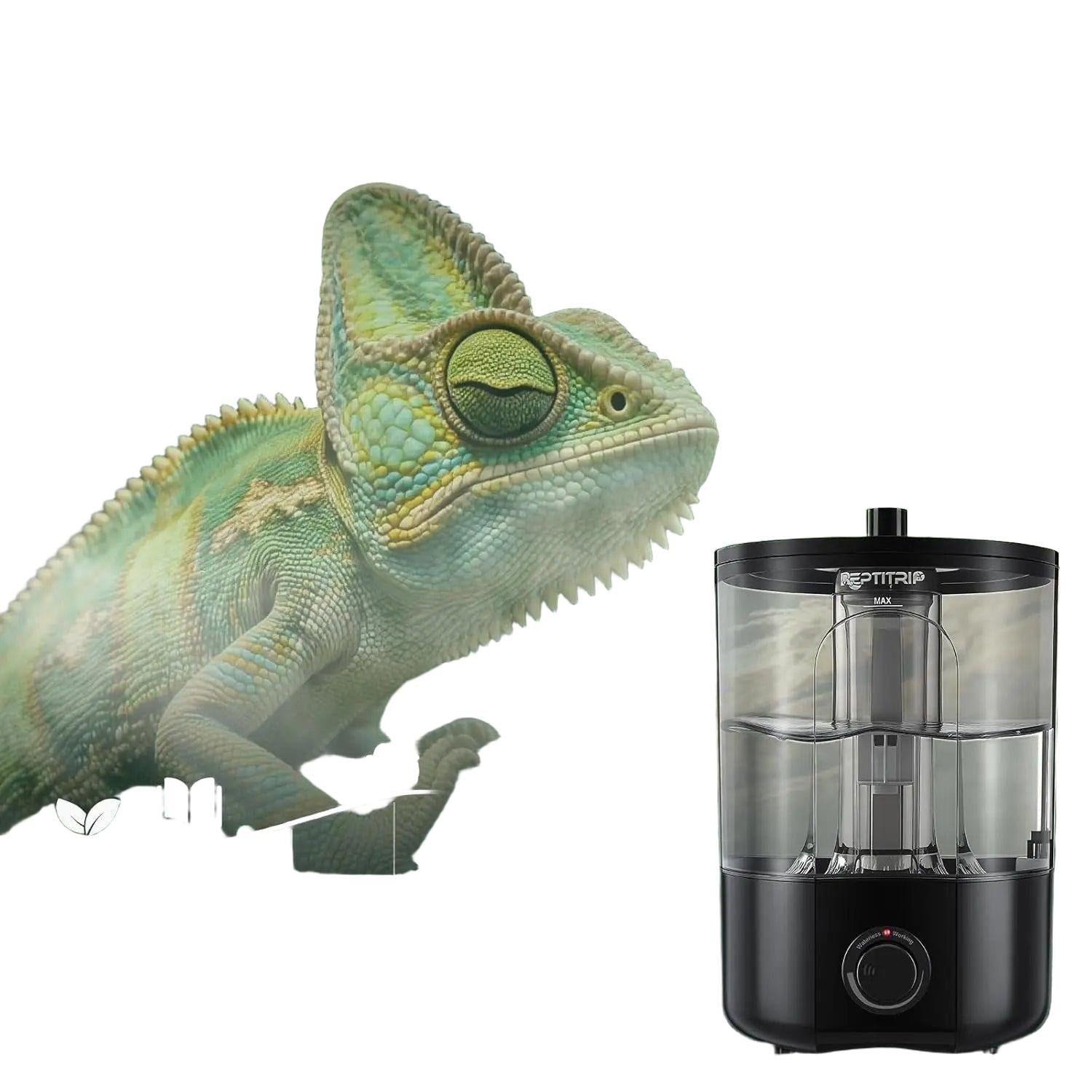 Wags & Whiskers 1 Gallon Reptile Humidifier - Ultrasonic Fogger