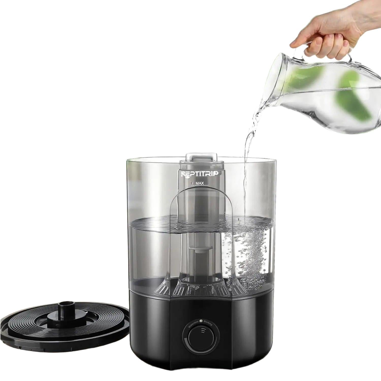 Wags & Whiskers 1 Gallon Reptile Humidifier - Ultrasonic Fogger