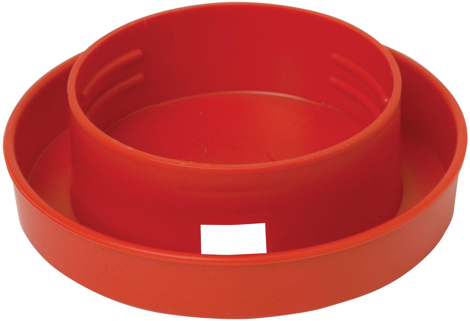 1 Quart Chick & Quail Waterer Base – Narrow Channel Base for Small Birds