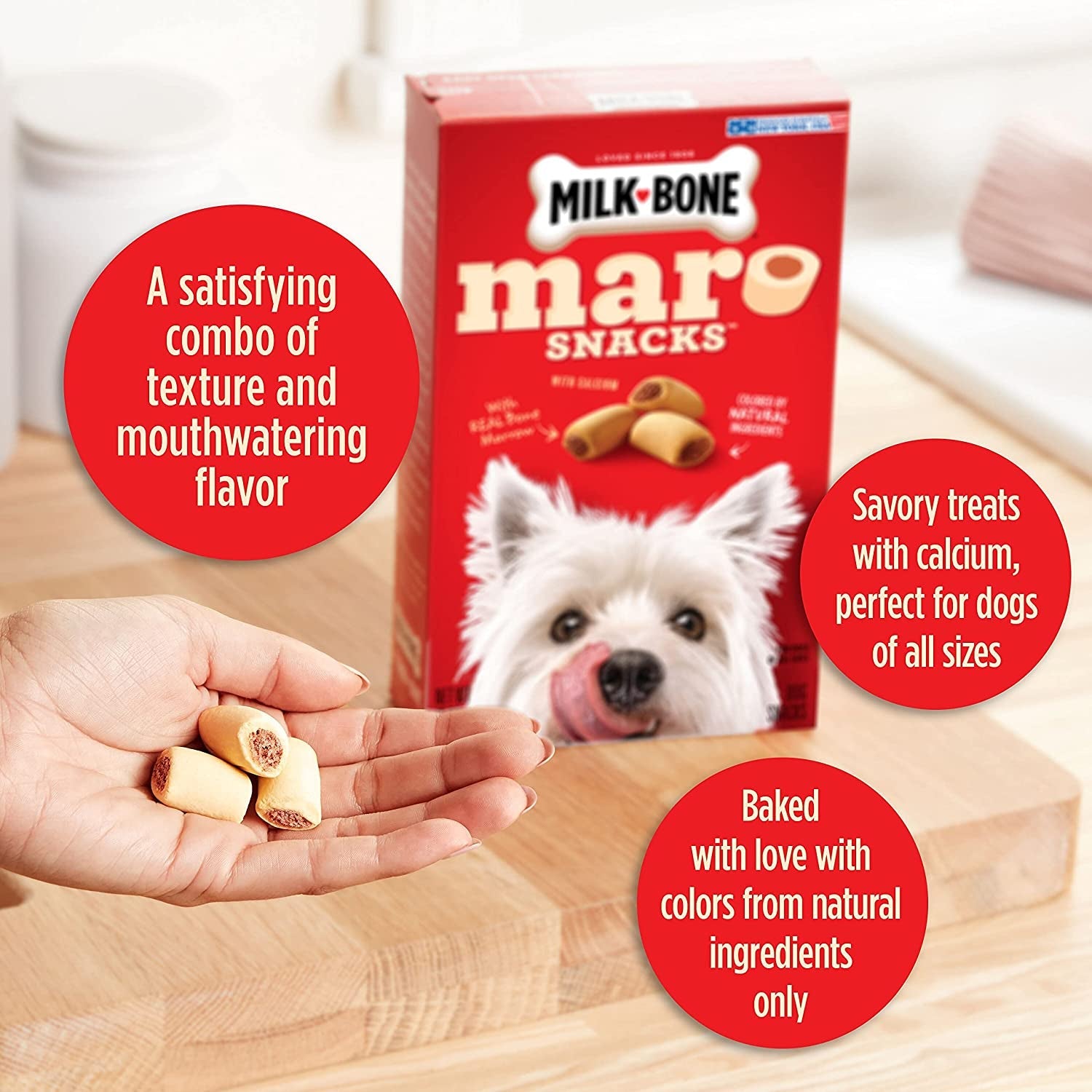 Dog treats  Marosnacks, 40 Ounce