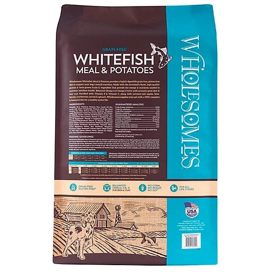 Wholesomes Dog Grain Free Whitefish (35lb)