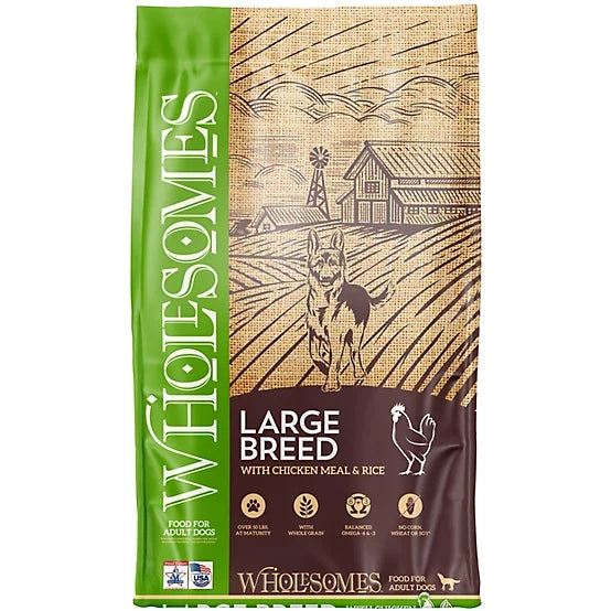 Wholsomes Dog Adult Large Breed (40lb)
