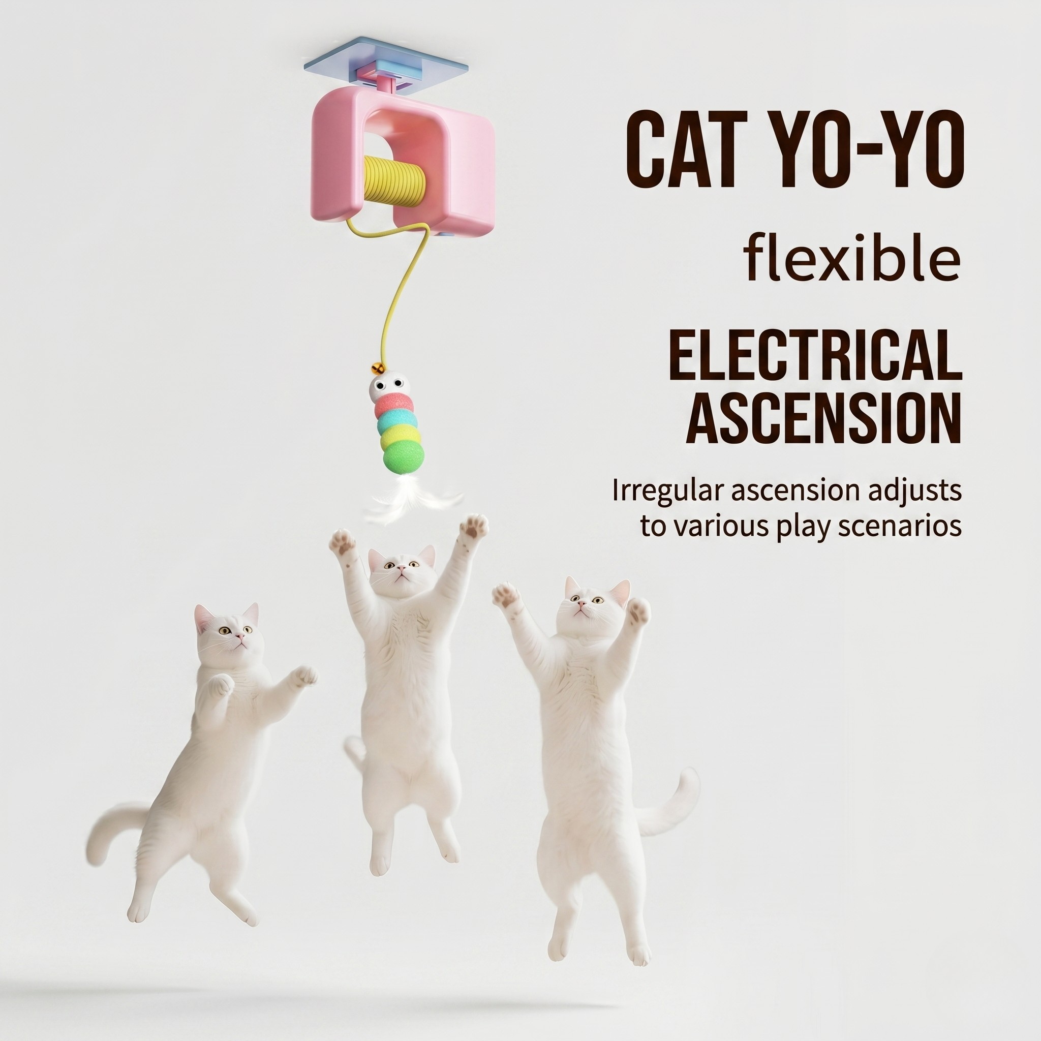 Automatic Hanging Yo-Yo Cat Teaser