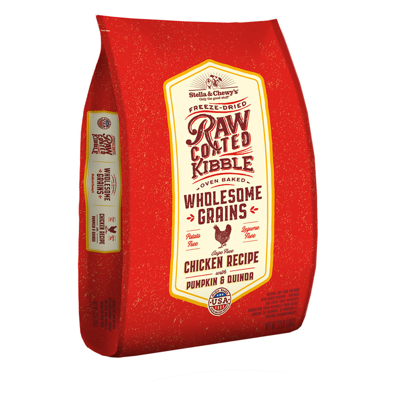 Stella & Chewy's Dog Raw Coated Wholesome Grains Chicken (3.5lb)