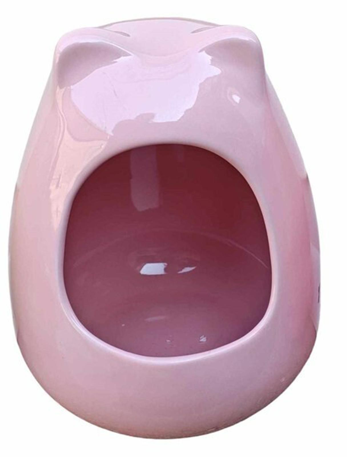Chinchilla & Small Animal Dust house  X-tra Large Heavy Ceramic (Pomegranate)