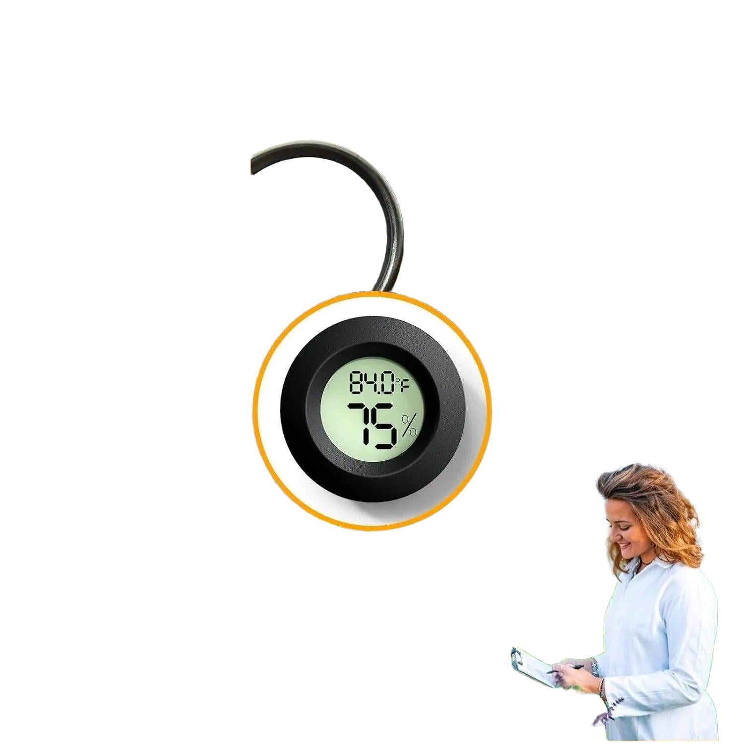 Wags & Whiskers Digital Reptile Thermometer Hygrometer 2 Pack