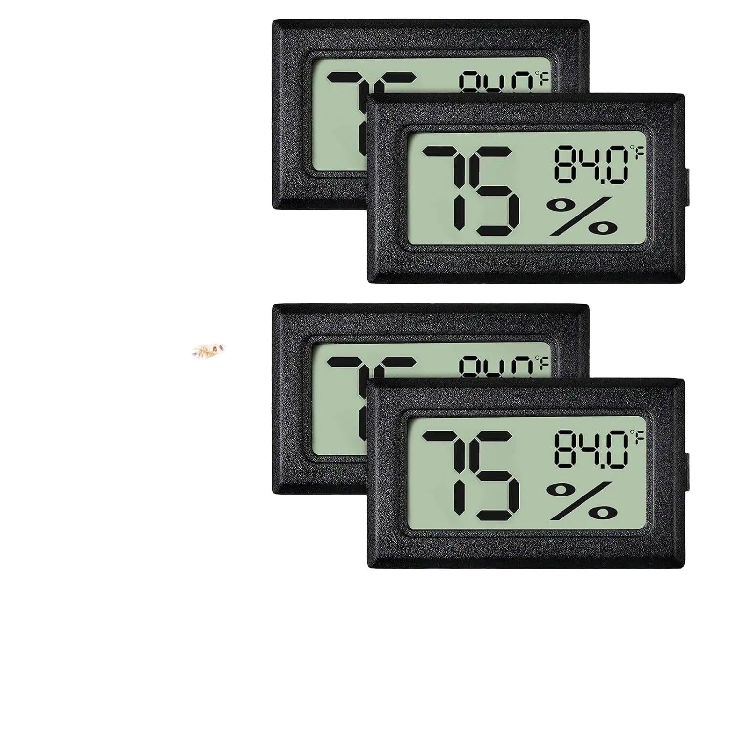 Wags & Whiskers Digital Reptile Thermometer Hygrometer 2 Pack