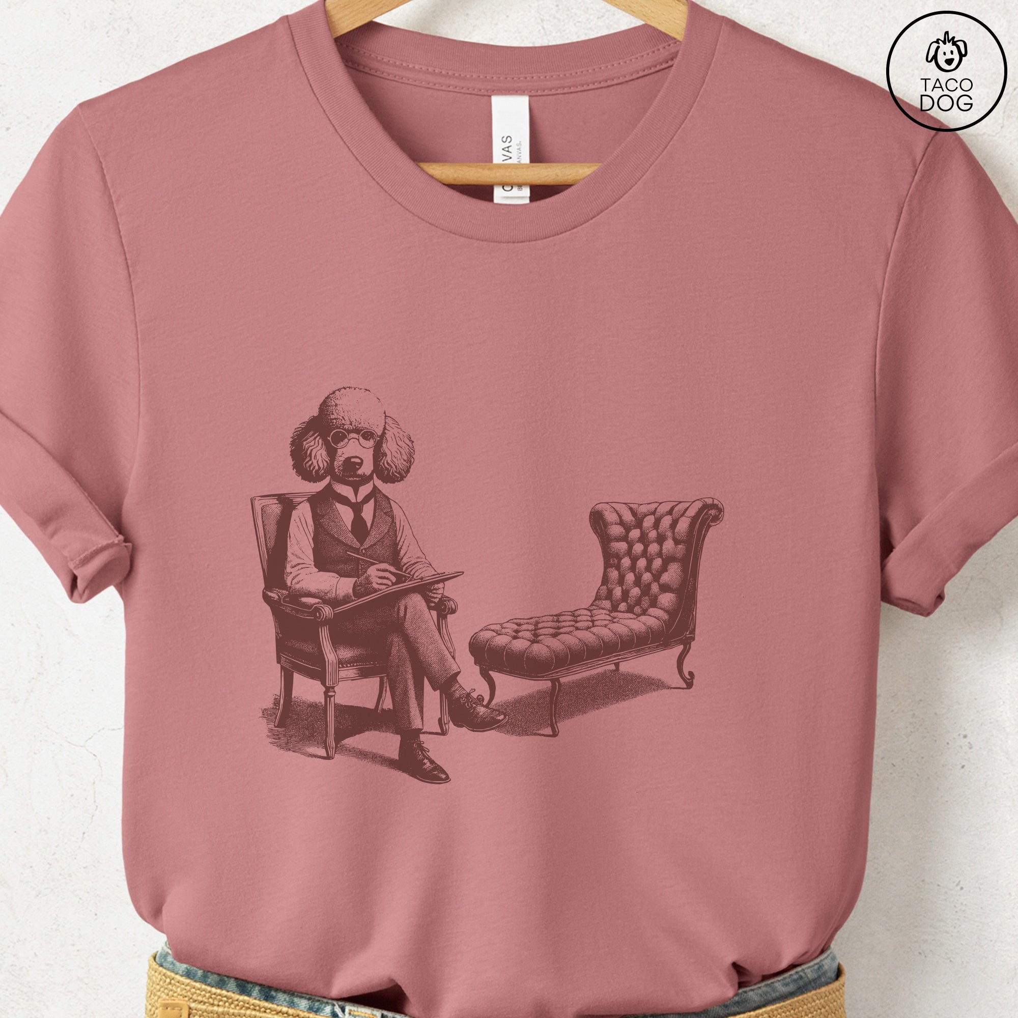 Poodle Therapy Dog T-Shirt