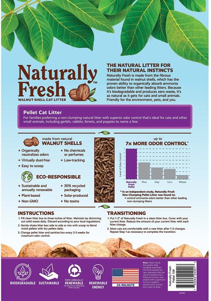 Naturally Fresh Non Clumping Pellet Litter (10lb)