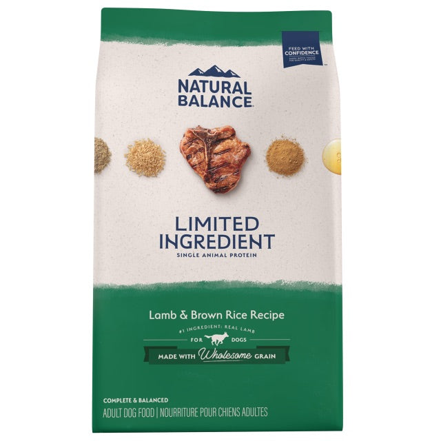 Natural Balance Limited Ingredient Lamb & Brown Rice Dry Dog Food