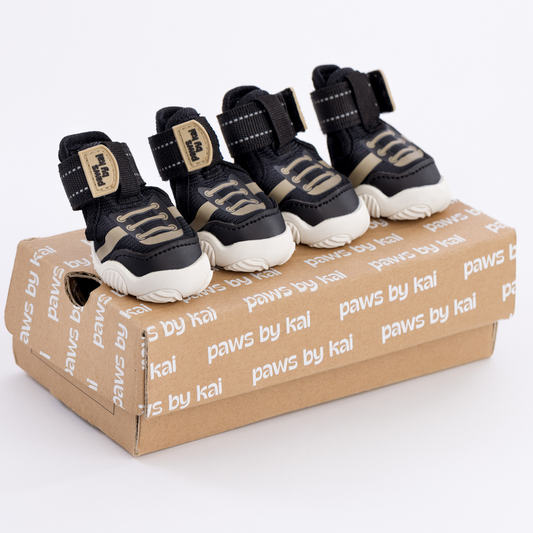 Paws By Kai Dog Sneakers - Durable Sport Shoes with Straps