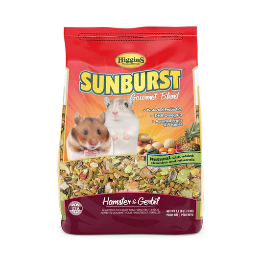Hamster & Gerbil Bundle - Higgins Food, Lixit Bottle & Salt Rope