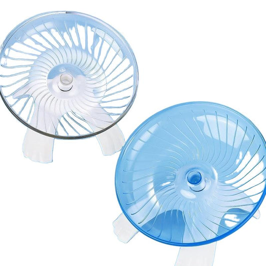 Silent Hamster Flying Saucer Exercise Wheel - Plastic Treadmill