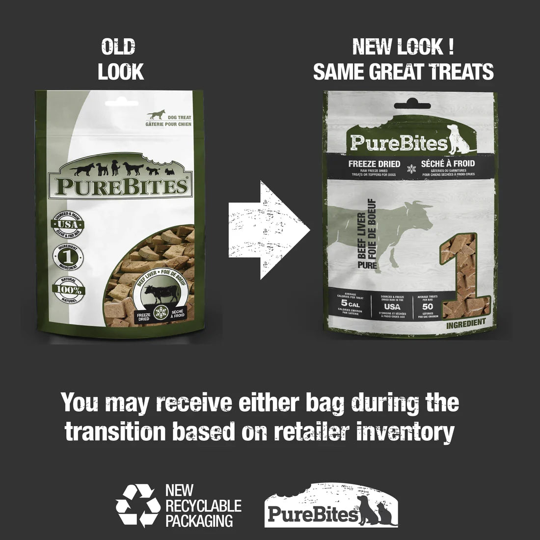 Pure Bites Beef Freeze Dried Dog Treats