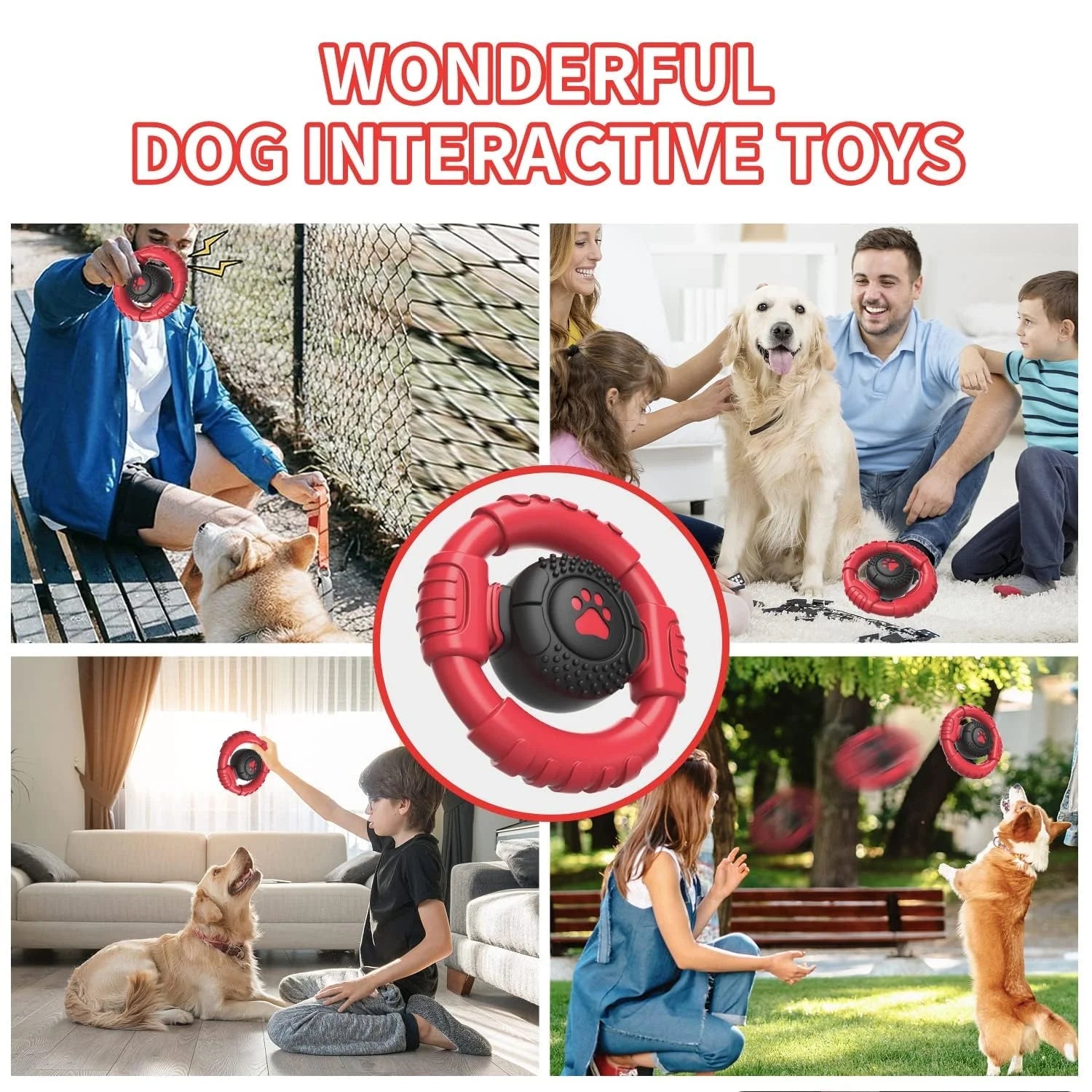 Extreme Tough Dog Chew Toys for Aggressive Chewers
