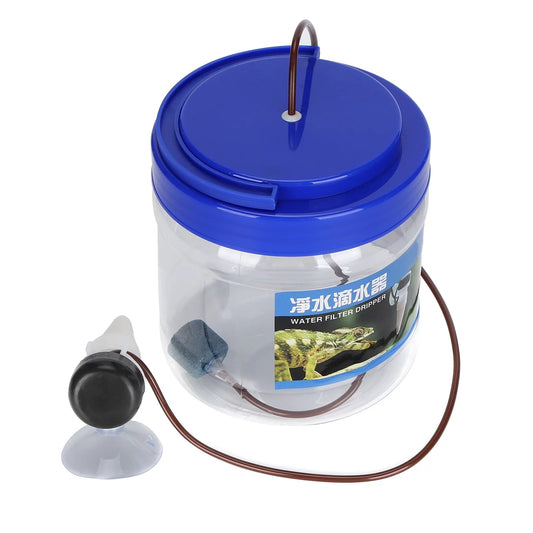 Reptile Water Dripper - 1300ml Drip Irrigation Tool for Geckos