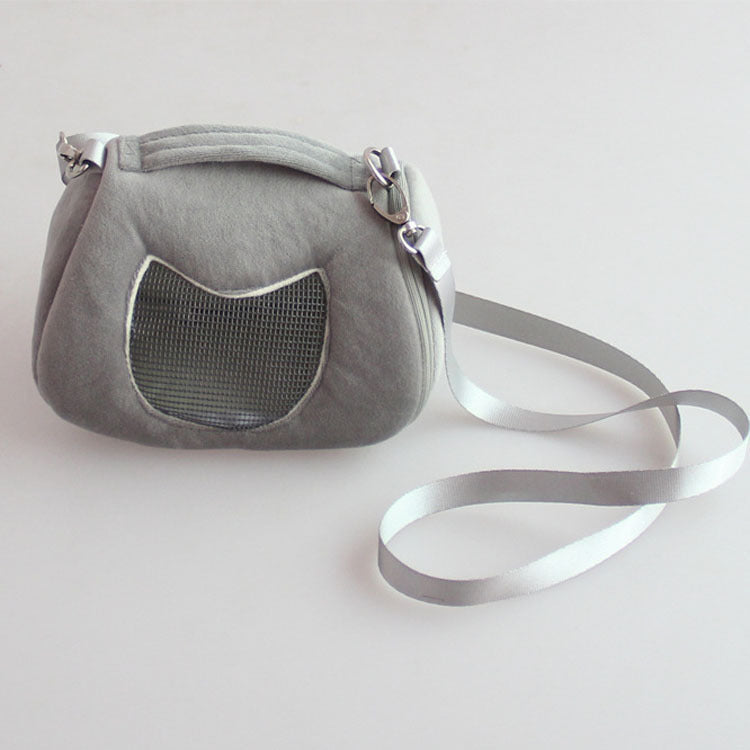 Portable Hamster Cage Backpack with Zipper Pocket