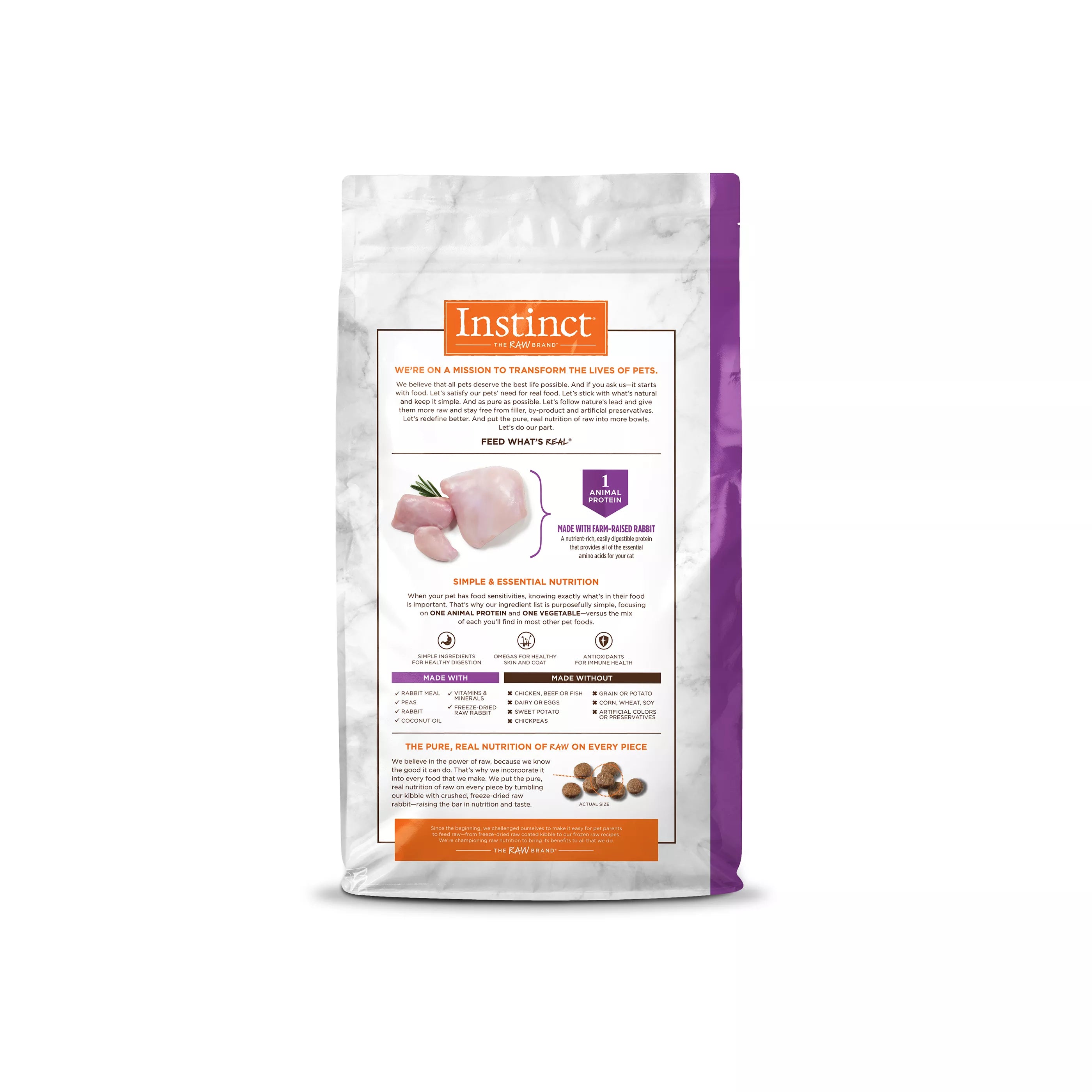 Instinct Cat Limited Ingredient Rabbit Grain Free (4.5lb)