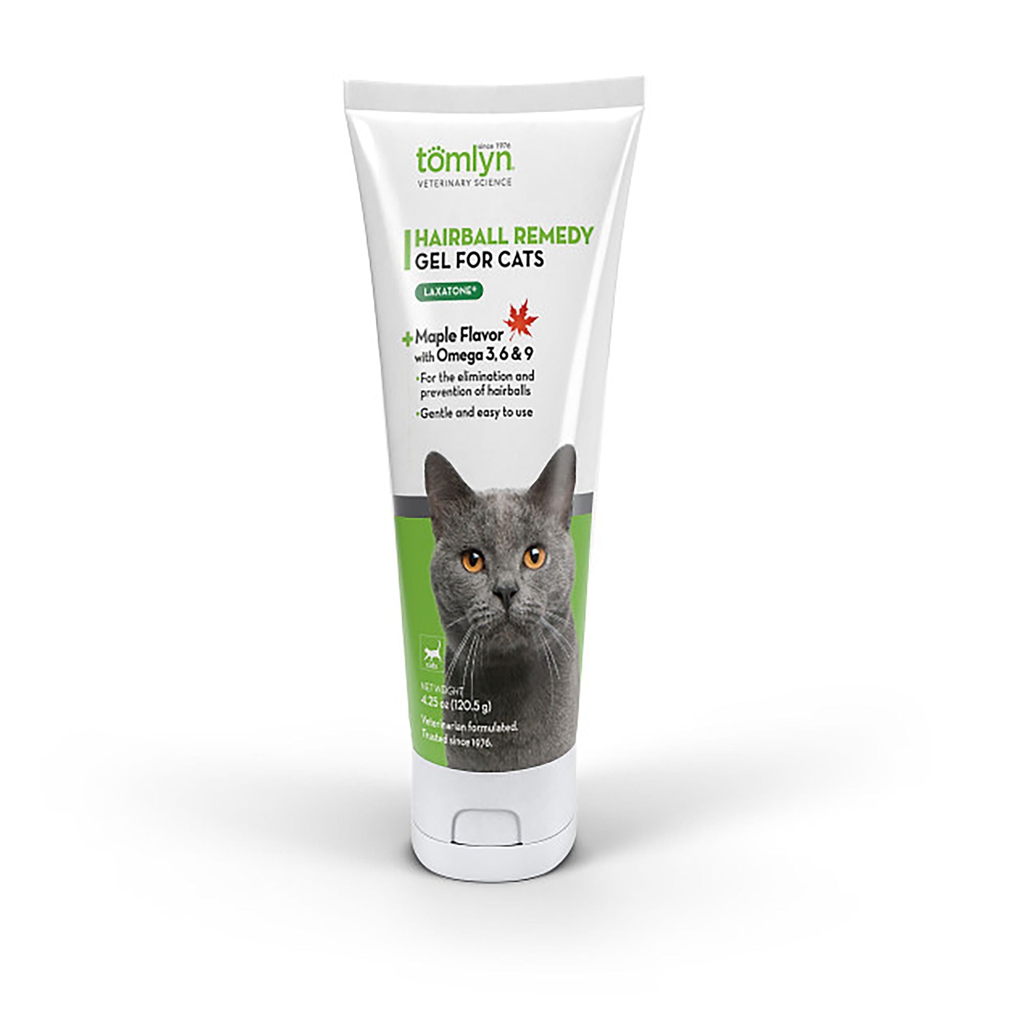 Tomlyn Laxatone Hairball Remedy Gel For Cats, Maple (4.25oz)