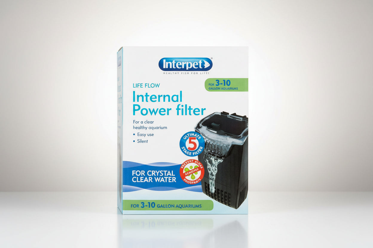Aquarium Power Filter with 3 cartridges
