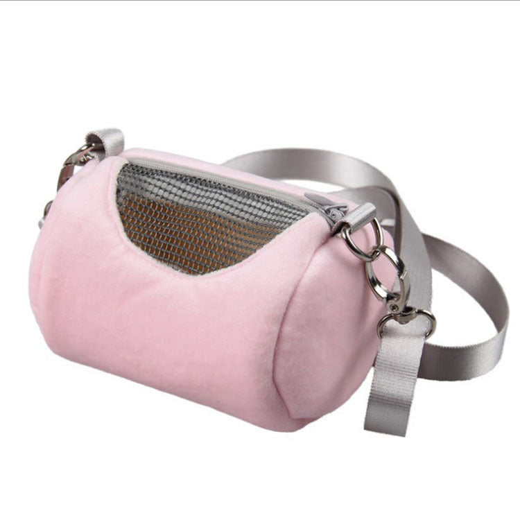 Portable Hamster Cage Backpack with Zipper Pocket