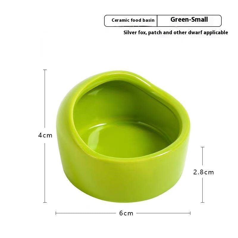 Ceramic Hamster Food Bowl - Small Kitchen Sink Design