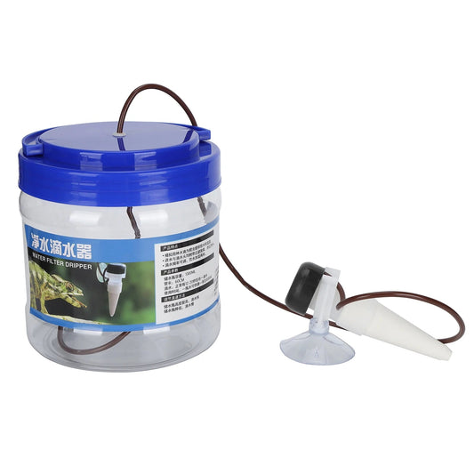 Reptile Water Dripper - 1300ml Drip Irrigation Tool for Geckos