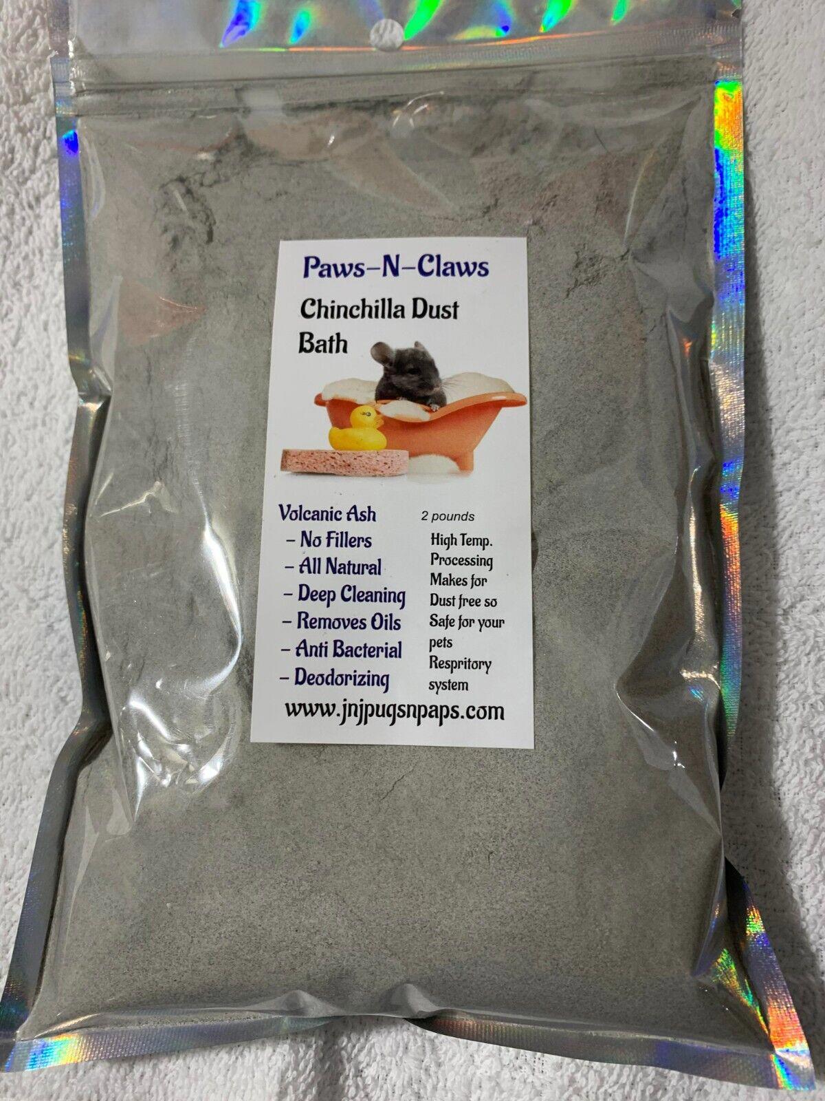 Chinchilla dust  All Natural Volcanic Ash Dust 2# resealable bag
