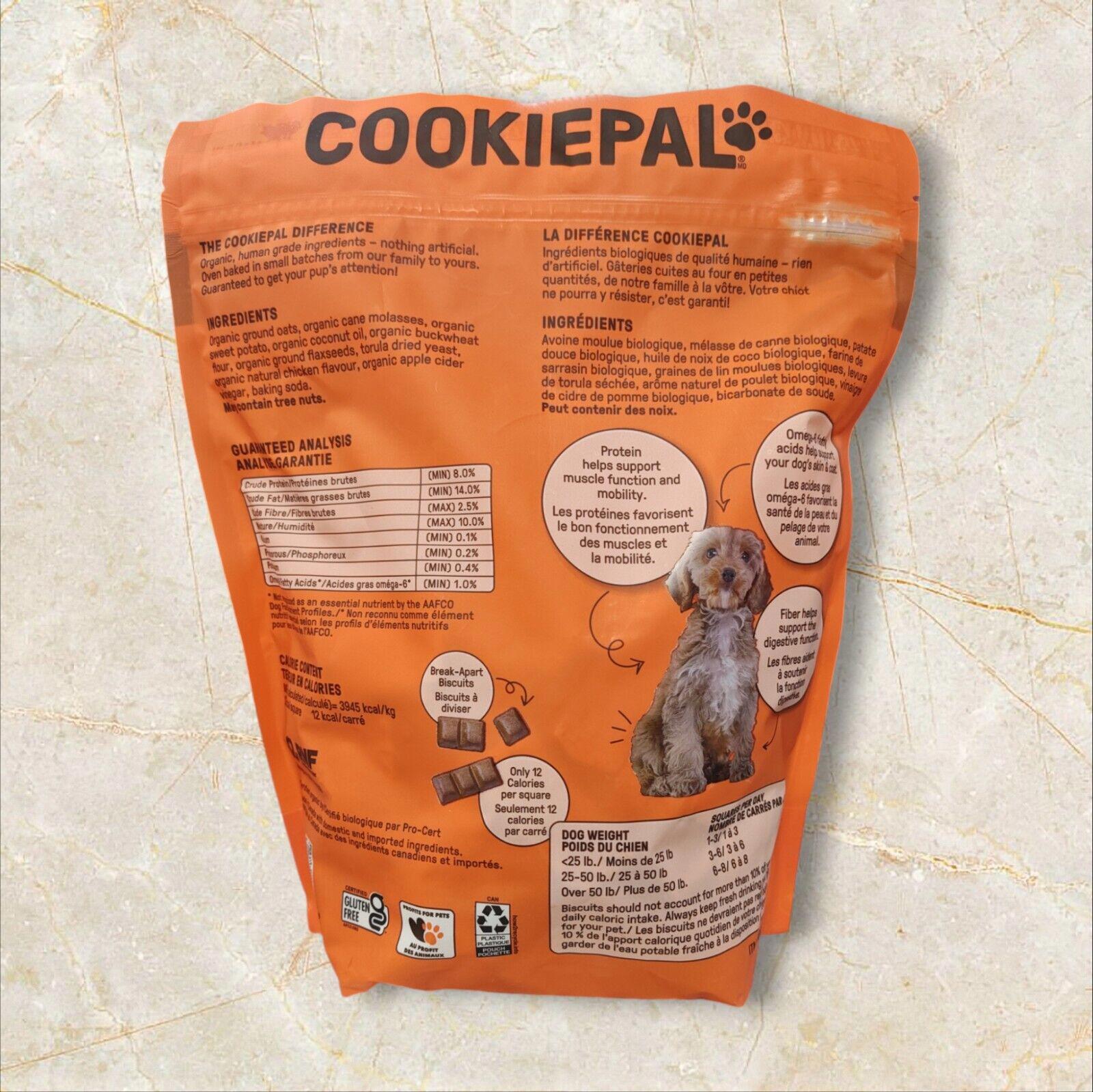 Cookie Pal 2 Lbs Chicken & Sweet Potato Dog Biscuits Organic Human Grade