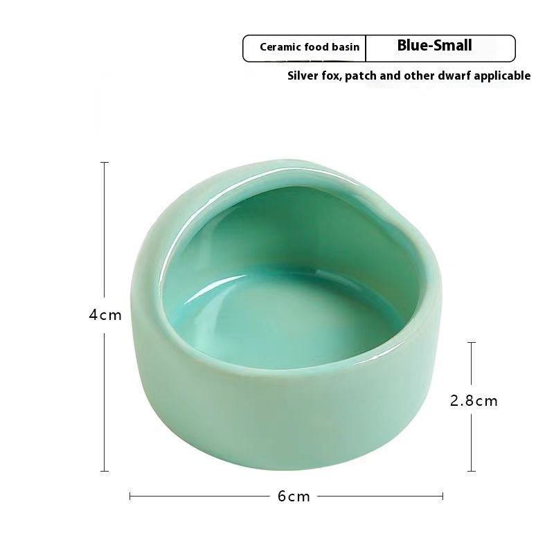 Ceramic Hamster Food Bowl - Small Kitchen Sink Design