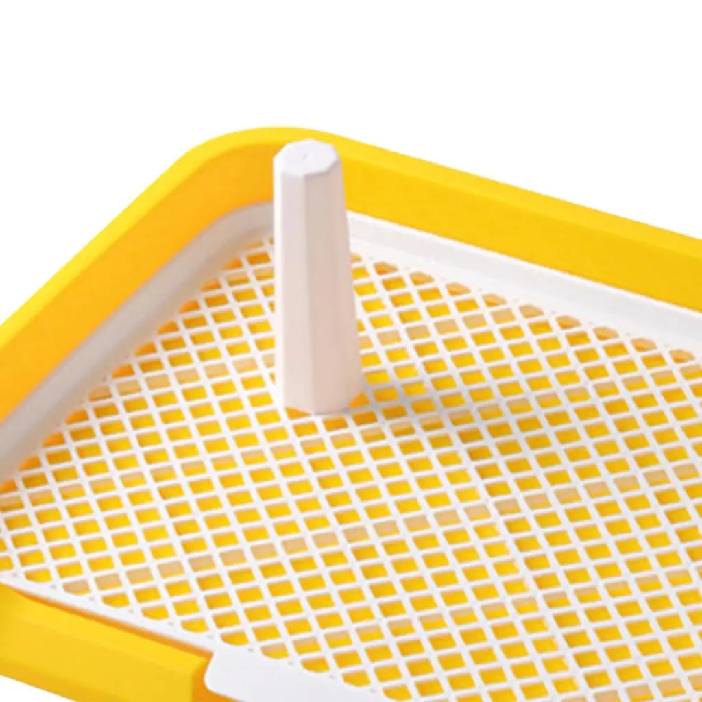 Pee Pad Holder Potty Pads Reusable Mesh Open Top Training Toilet Potty Tray Comfortable Toilet with Protection for Large Puppy